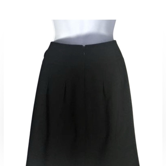 BCBGMAXAZRIA Black Skirt with Tab Waist Detail - Picture 5 of 6
